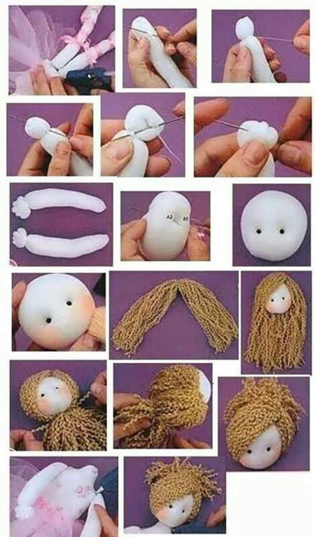 ساخت عروسک, ساخت عروسک در منزل, ساختن عروسک با شیوه های متفاوت