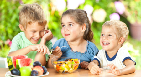 رژیم غذایی طبیعی برای بچه‌ها