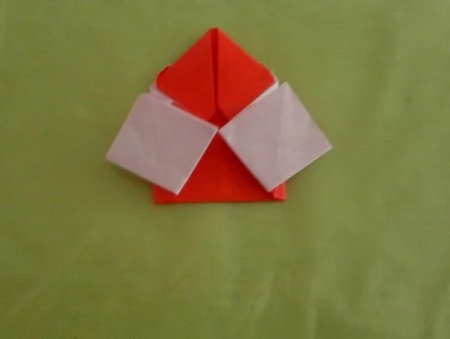 آموزش اوریگامی بابانوئل