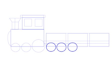 آموزش نقاشی قطار کودکانه,نقاشی قطار,آموزش مرحله به مرحله نقاشی قطار