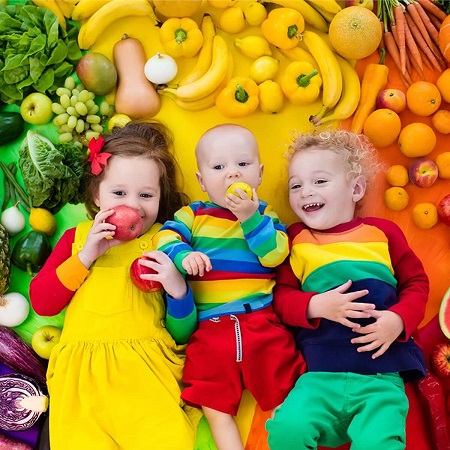 کاملترین رژیم گیاهخواری , رژیم گیاهخواری برای کودکان , فواید رژیم گیاهخواری در کودکان