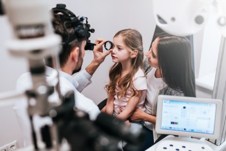 زمانبندی تست بینایی در کودکان