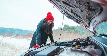 مقابله با یخ زدن ماشین, پیشگیری از یخ زدن ماشین, یخ زدن ماشین و روشن نشدن