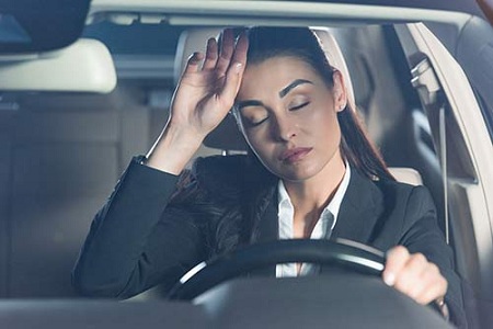 برای بیدار ماندن هنگام رانندگی, علائم خواب آلودگی در رانندگی, کاهش خواب آلودگی پشت فرمان