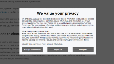 کوکی چیست, بلاک کردن کوکی