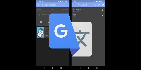 گوگل ترنسلیت برای اندروید, گوگل ترنسلیت اندروید, روش کار با گوگل ترنسلیت در اندروید
