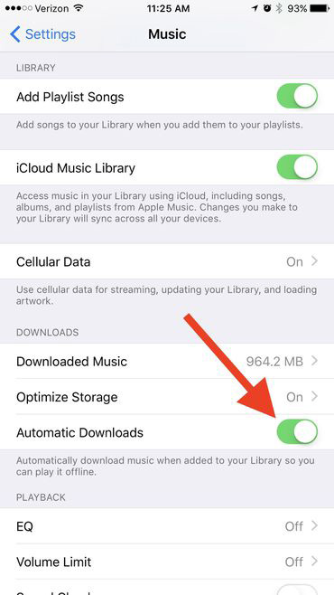 برنامه ایفون, قابلیت‌های Apple Music