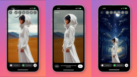 هوش مصنوعی Photoroom استوری اینستاگرام حرفهای میسازد طراحی استوری اینستاگرام, استوری خلاقانه