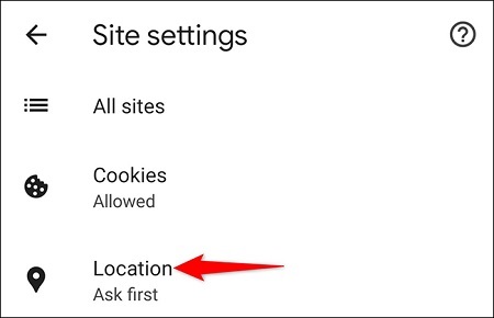 دسترسی به موقعیت مکانی, موقعیت مکانی من در گوگل مپ, دسترسی سایت ها به موقعیت مکانی