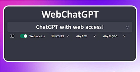 افزونه‌های چت جی پی تی, بهترین افزونه های ChatGPT, افزونه WebChatGPT