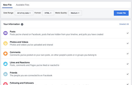  صفحه اصلی فیس بوک, آخرین بازدید در فیس بوک