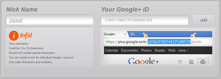 سرویس گوگل پلاس, طراحی سایت