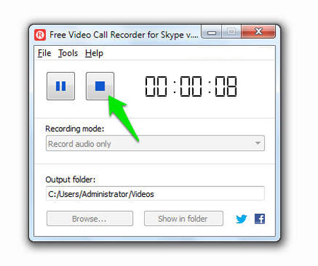 مکالمه در اسکایپ،سرویسهای VoIP Free Video Call Recorder For Skype, ترفندهای اسکایپ