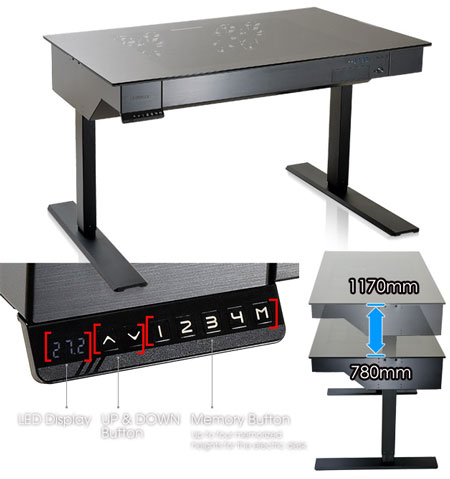 میز کامپیوتری DK-04 X, فناوری جدید