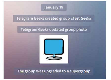 ترفندهای تلگرام, تبدیل گروه به سوپرگروه