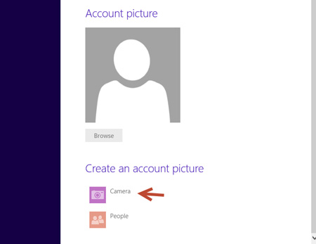 تغییر تصویر در ویندوز 8, قرار دادن ویدیو برای تصویر حساب کاربری ویندوز 8 