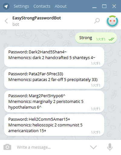 نرم افزار تلگرام, مسنجر تلگرام