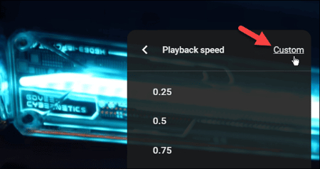 کنترل سرعت پخش ویدیو در یوتیوب, کاهش  سرعت پخش ویدیو در یوتیوب