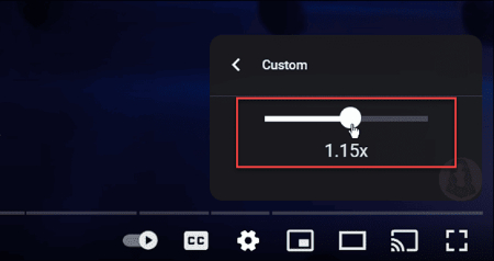 کنترل سرعت پخش ویدیو در یوتیوب, کاهش  سرعت پخش ویدیو در یوتیوب