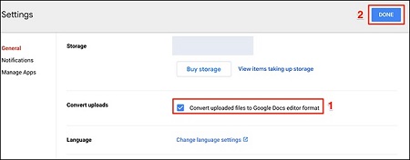 آموزش Google Docs, نحوه تبدیل یک و یا چندین فایل ورد به صورت همزمان به Google Doc, تبدیل چند فایل‌ ورد به گوگل داکس