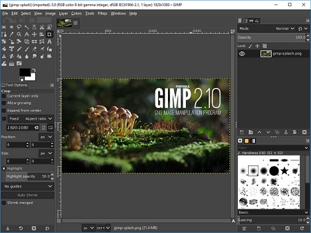 نحوه ی کار با نرم افزارGIMP آموزش اولیه کار با نرم افزار GIMP, معرفی نرم افزار gimp, نرم افزار Gimp