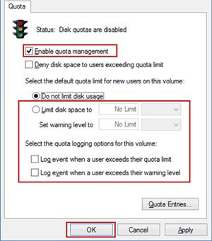 نرم افزار مرتب کردن فضای هارد دیسک, استفاده تمام فضای هارد دیسک در ویندوز