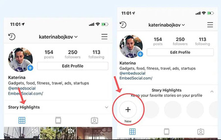 Instagram Highlight ، هایلایت کردن استوری اینستاگرام هایلایت اینستاگرام در استوری, استوری های اینستاگرام