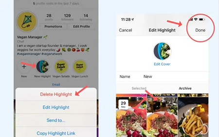 Instagram Highlight ، هایلایت کردن استوری اینستاگرام هایلایت اینستاگرام در استوری, استوری های اینستاگرام
