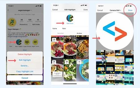 Instagram Highlight ، هایلایت کردن استوری اینستاگرام هایلایت اینستاگرام در استوری, استوری های اینستاگرام