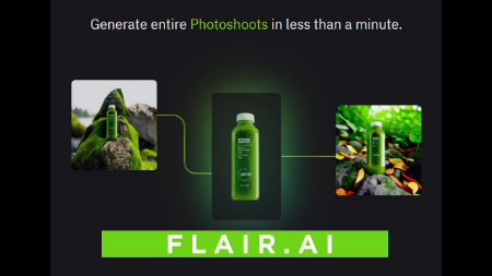 Flair.ai, ساخت عکس محصول برای آنلاین‌شاپ‌ها