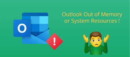 ارور Outlook Out of Memory, رفع خطای مایکروسافت Outlook Out of Memory