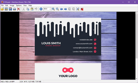 اجرای فایل PSD بدون فتوشاپ، باز کردن فایل PSD نرم افزار باز کردن فایل psd, باز کردن فایل psd در فتوشاپ