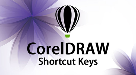 شورتکات های نرم افزار کورل دراو, ساخت کلید میانبر در کورل, معرفی کلیدهای میانبر CorelDRAW
