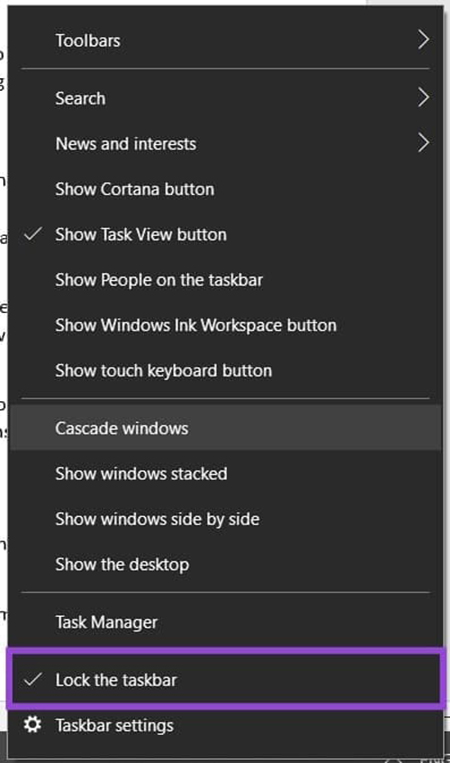 انتقال Taskbar به مانیتور دیگر, تنظیمات Multiple Displays ویندوز ۱۲