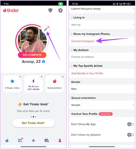 چگونه در Tinder لایک بیشتری دریافت کنید, تیندر