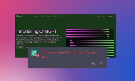خطای  Too Many Requests in 1 Hour در ChatGPT, راههای رفع خطای Too Many Requests in 1 Hour