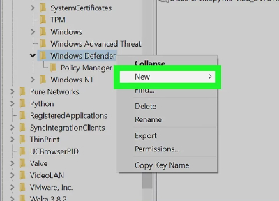  چگونگی فعال windows defender, مشکل windows defender