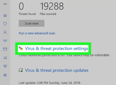  چگونگی فعال windows defender, مشکل windows defender