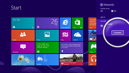 نحوه اتصال به شبکه WiFi در ویندوز 8,نحوه اتصال به شبکه WiFi,شبکه های WiFi