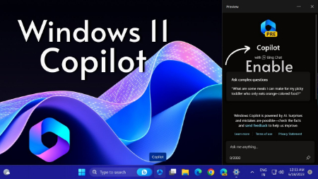 Windows Copilot در ویندوز 11, ترفندهای ویندوز 11, دستیار جدید هوش مصنوعی برای ویندوز 16