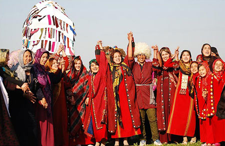 عروسی ترکمن ها , مراسم ازدواج در ترکمن