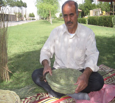 سبدبافی , صنایع دستی یزد 