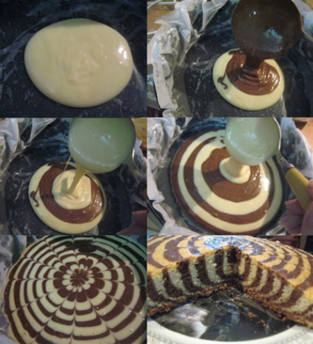 کیک بایک تخم مرغ