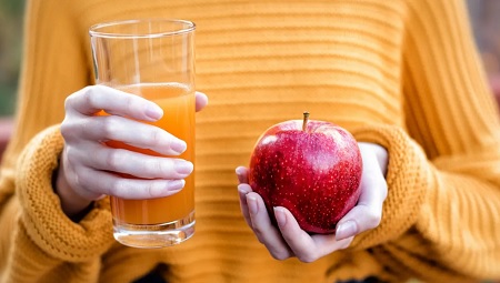  مواد لازم نکتار سیب, فواید نکتار سیب, تفاوت نکتار و آب میوه طبیعی