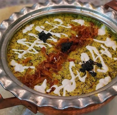 طرز تهیه آش ماست, پخت آش ماست شیرازی مخصوص افطار
