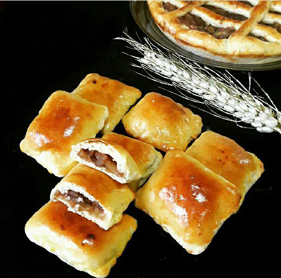 طرز تهیه نان های مغزدار, درست کردن نان های مغزدار