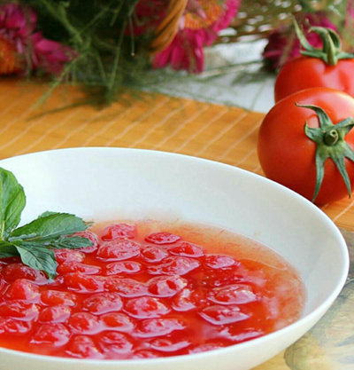 نحوه درست کردن مربا گوجه,مواد لازم برای مربا گوجه