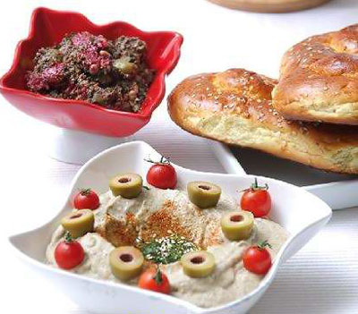 طرز تهیه مطبل, غذاهای لبنانی