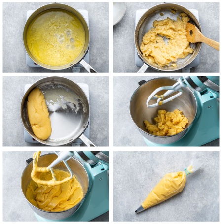 مراحل تهیه کرم پاتیسیر