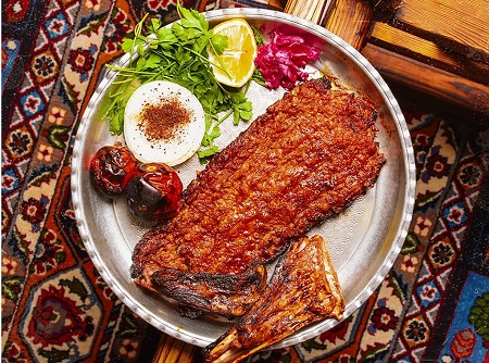سس دنده کباب کرمانشاهی, غذاهای محلی کرمانشاه, دنده کباب اصیل کرمانشاهی